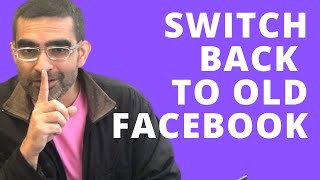 How To Switch Back To Classic Facebook Layout On Desktop (PC/MAC)
