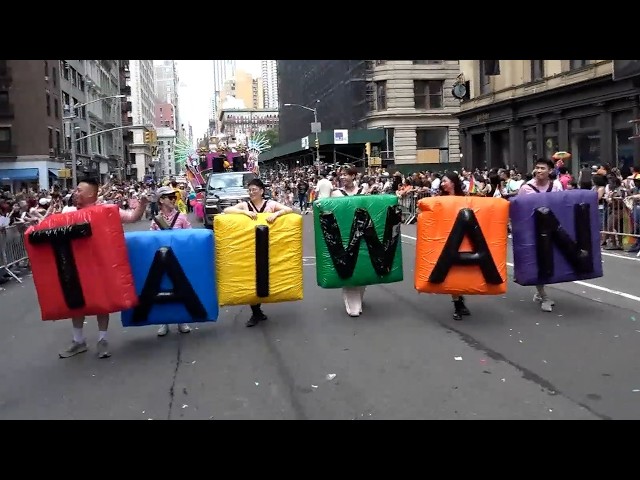 Taiwan floats showcase culture, LGBTQ+ visibility at U.S. Pride events