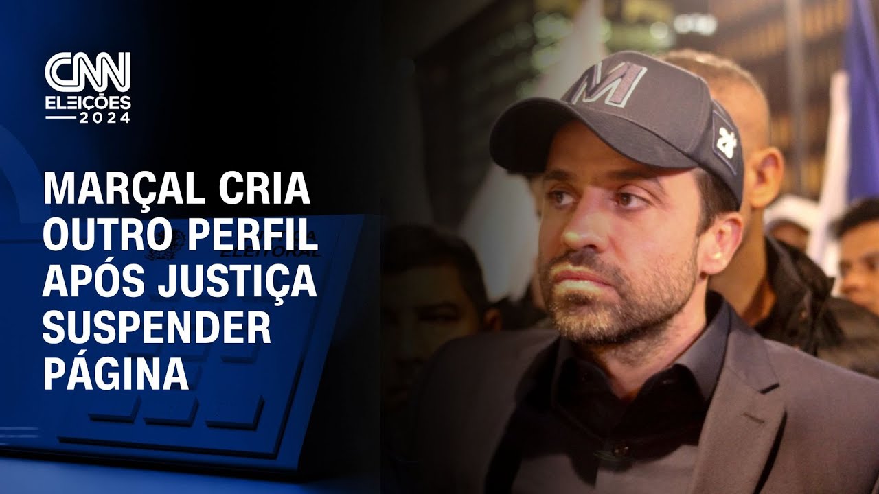 Marçal cria outro perfil após justiça suspender página | CNN ELEIÇÕES