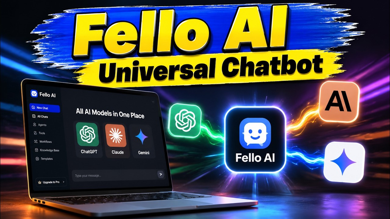 How to Use ChatGPT, Claude &amp; Gemini in ONE App on Mac 🤯 | Fello AI Universal Chatbot