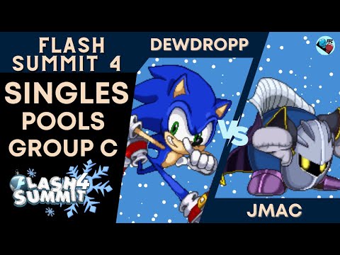 Dewdropp (Sonic) vs SC Jmac (Meta Knight) - SSF2 Pool C - Flash Summit 4