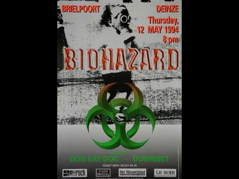 Biohazard @ brielpoort deinze 1994