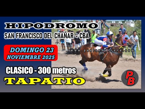 TAPATIO: HIPODROMO SAN FRANCISCO DEL CHAÑAR - CORDOBA (23-11-2025)