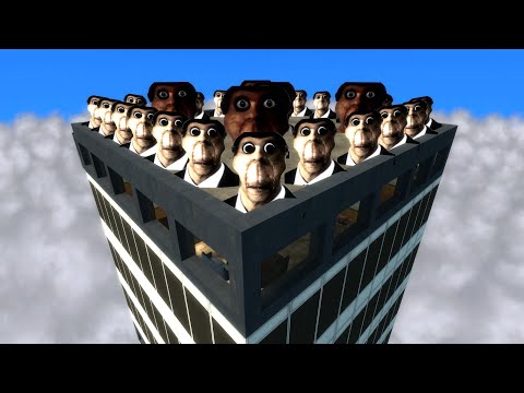 Obunga Skyscraper Base Tower | Survive Nextbots Gmod