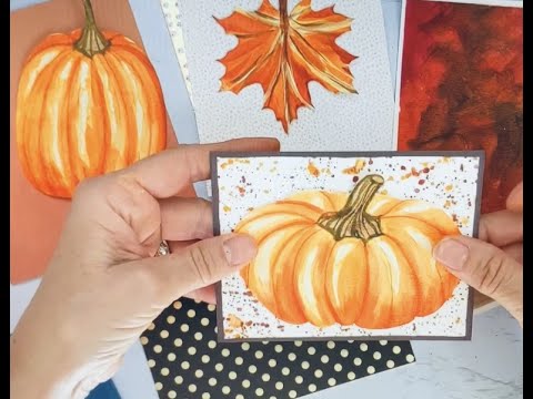 image-Can I use watercolor on a pumpkin?