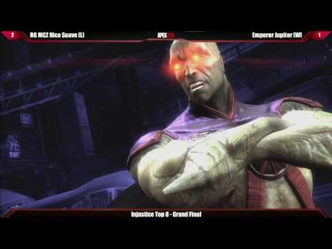 Injustice Grand Final RG MCZ Rico Suave vs Emperor Jupiter - Apex 2014 Tournament