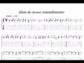 Além Do Nosso Entendimento Partitura
