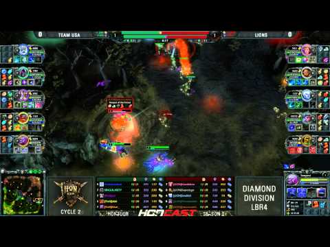 HoN Tour S2 Cycle 2 LBR4 - LION vs USA game 1