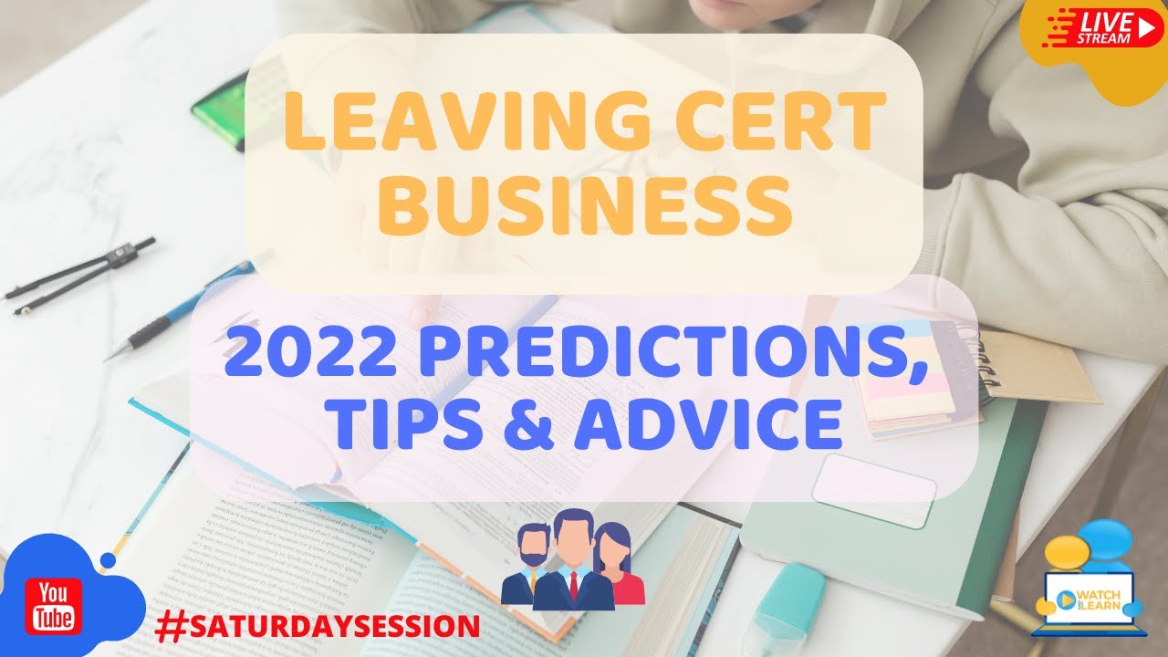 Leaving Cert Business Predictions & Tips 2022
