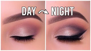 Step-By-Step Daytime to Nightime Eye Makeup Tutorial