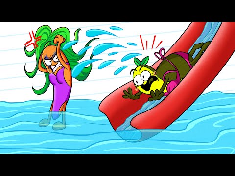 FUNNY WATER SLIDE FAILS