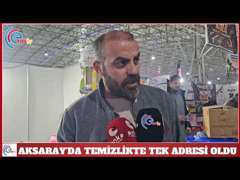 Aksaray'da Temizlikte tek adresi oldu