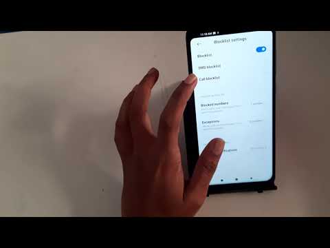 How to block number in redmi MI 10i, number block kaise karen