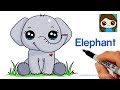 The Best 26 Baby Elephant Drawing Easy Cute Cartoon Elephant