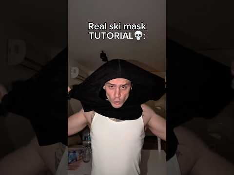 Real ski mask tutorial💀#tutorial #skimask #stepbystep #shelove
