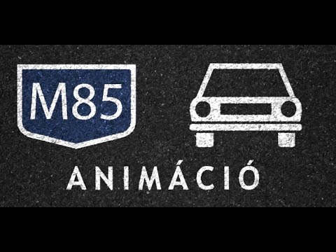 M85 Csorna országhatár animáció - NIF Zrt