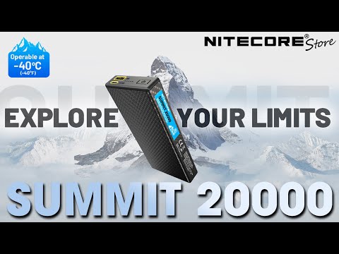 představení powerbanky nitecore summit 20000