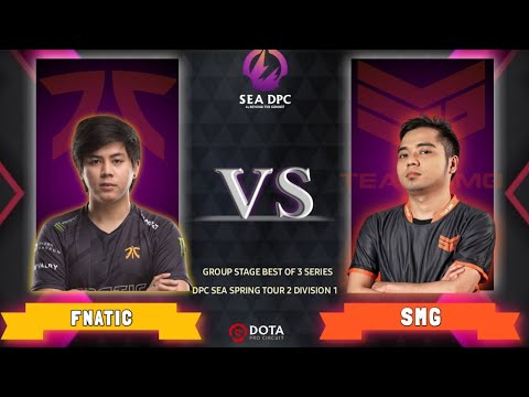 FNATIC VS SMG HIGHLIGHTS - DPC SEA SPRING TOUR 2 DIVISION 1 2021/2022 - EPIC COMEBACK GAMES !!