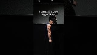4 Exercises To Grow Bigger Triceps 🦾