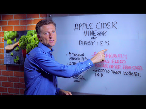 Apple Cider Vinegar and Diabetes – Dr. Berg On ACV Benefits