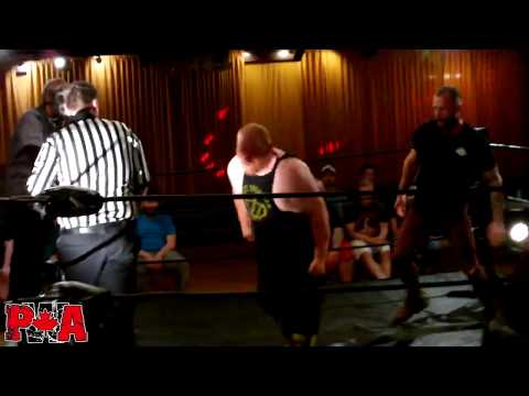 PWA Wrestling:  Cremator Von Slasher & Eddie Osbourne vs  Jordie Taylor & Beef Boy - June 29th, 2019