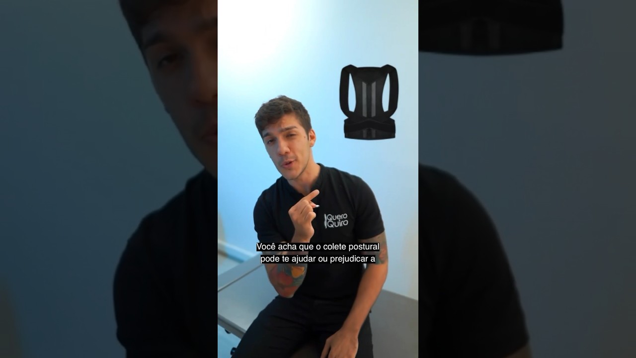 VOCÊ USA ESSE COLETE POSTURAL PARA AJUSTAR SUA COLUNA?