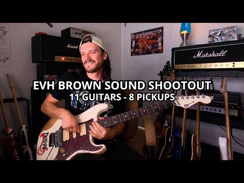 EVH Brown Sound Comparison: 11 Guitars & 8 Pickups