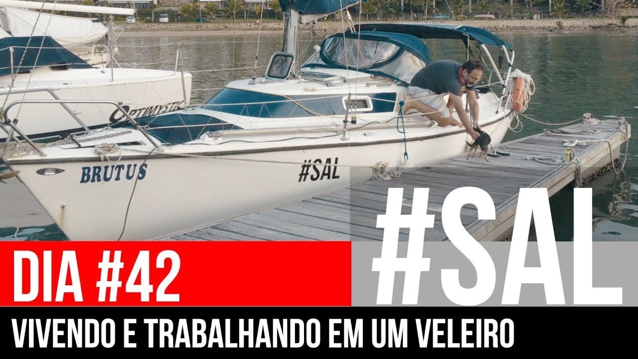 LIVING AND WORKING ON A SAILBOAT | #SAIL #42 | Adriano Plotzki, Aline Sena and Minimalism