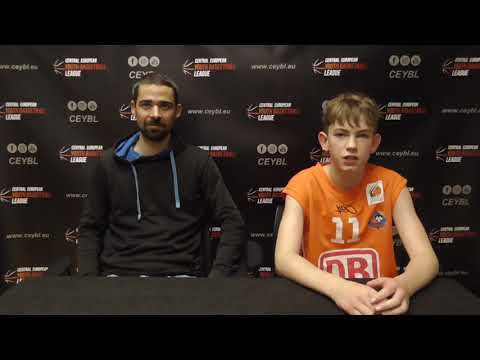 CEYBL U14 - Press conference, 26.11.2022, BA Nymburk - Mitteldeutsche Basketball Academy