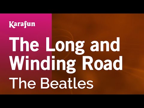 Karaoke The Long and Winding Road - The Beatles *