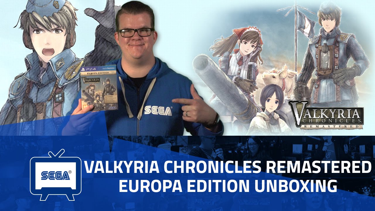 SEGA Central | Valkyria Chronicles Remastered Europa Edition Unboxing - YouTube