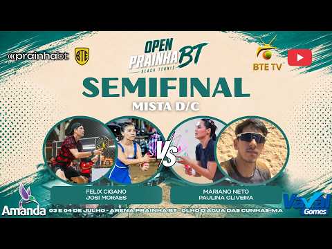 QUARTAS DE FINAL CAT MISTA D/C: FELIX CIGANO / JOSI MORAES ✨ X MARIANO NETO / PAULINA OLIVEIRA
