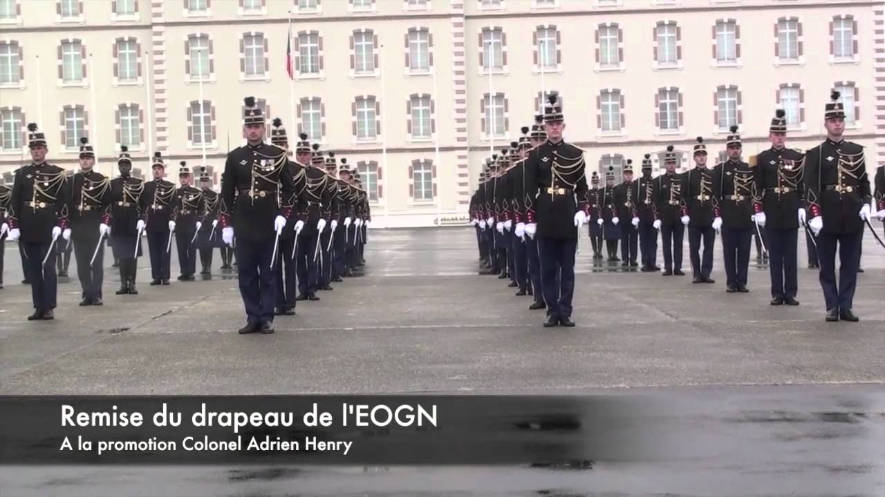 Baptême de la 118e promotion de l'EOGN Colonel Adrien Henry