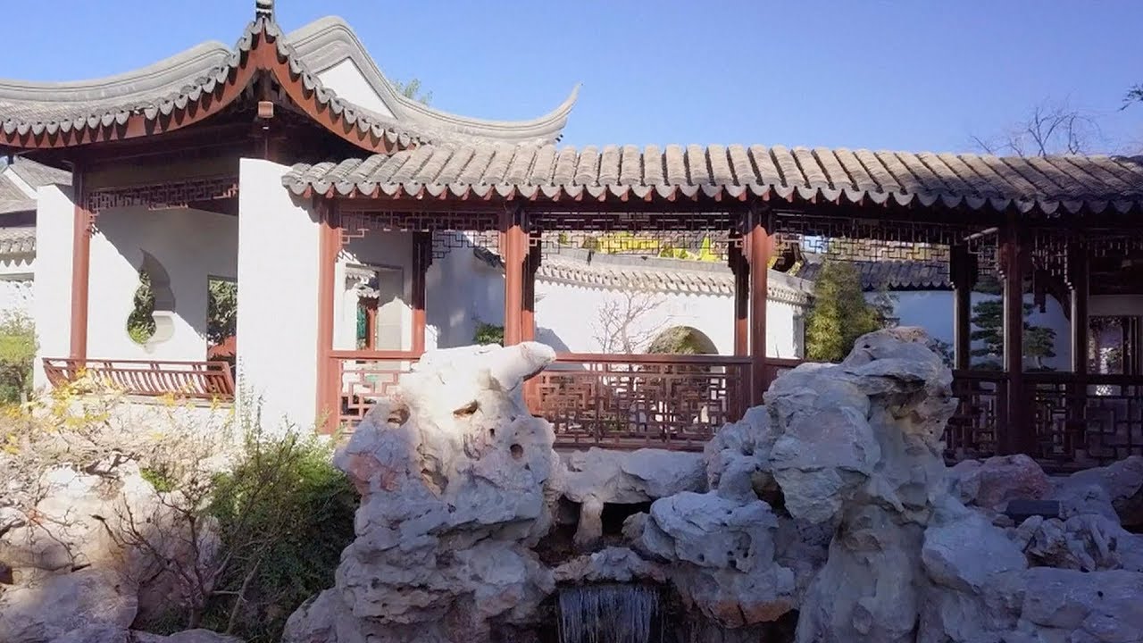 Tour one of the world's largest classical Chinese gardens in the U.S.