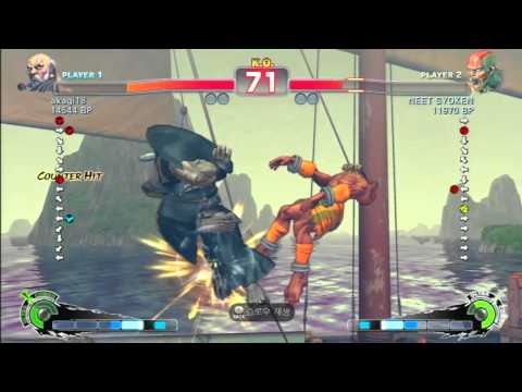 SSF4 Rank Match  akagi18 (GK)  vs  NEET SYOKEN (DH)