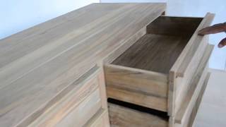 preview picture of video 'Reclaimed wood dresser'