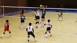 【2025近畿大会・準々決勝】氷上 vs 大阪国際　第３セット＜女子バレーボール＞