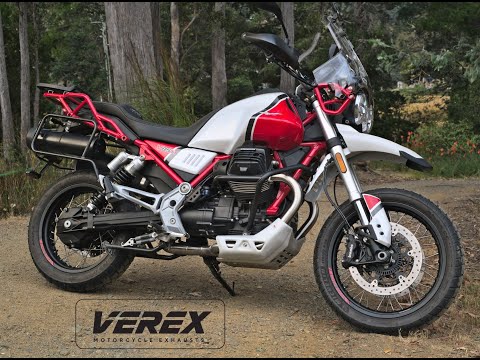 Moto Guzzi V85TT - Header & Y-Pipe Set -SoundCheck - VEREX Tasmania