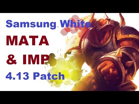 Samsung White Mata Alistar and Imp Vayne own vs Morgana & Lucian | KR SoloQ Patch 4.13 | 1080p