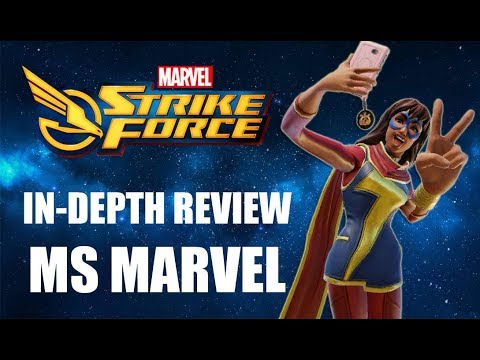 Ms Marvel In-Depth Review - Marvel Strike Force