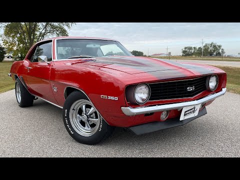 1969 Chevrolet Camaro 350CID, Automatic Stock #1664