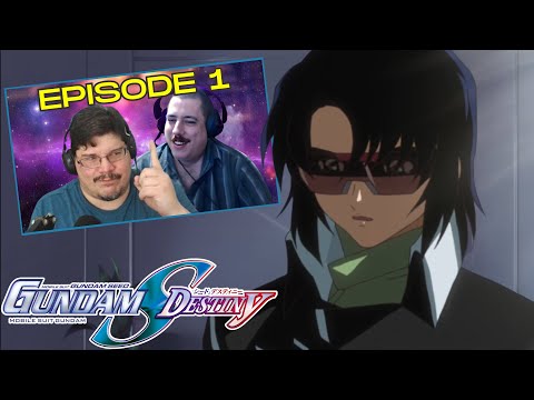 SFR: Gundam SEED Destiny (Episode 1) "Angry Eyes" REACTION!