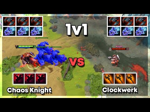 Chaos Knight vs Clockwerk - Who will win? Dota 2 1v1