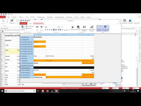 ViCADo 2019 - Raumlisten bearbeiten