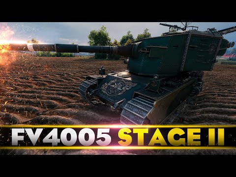NEW RECORD • 12K Damage on FV4005 Stage 2 • WoT Gameplay