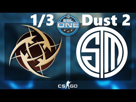 NiP vs TSM - 1/3 Dust 2. Мажор ESL One 2015 Katowice. Playoff 1/4 Стадия. CS:GO