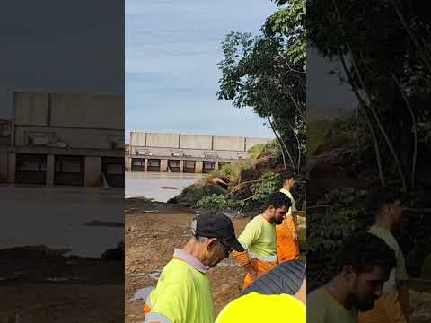 usina idreeletrica na divisa Paraná são Paulo rio Paranapanema
