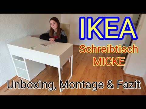 IKEA Schreibtisch MICKE 2021 - Ideal für Kinder im Homeschooling, Click and Collect Kauf