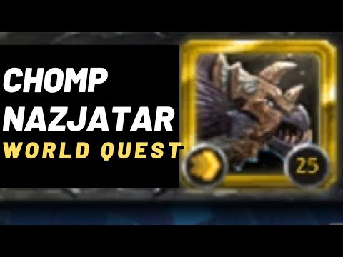 Chomp Pet Battle in Nazjatar with Zero Deaths!