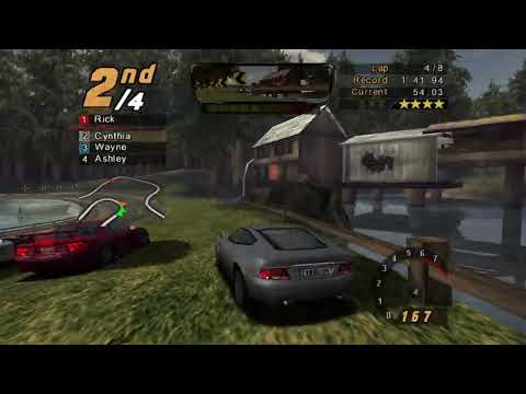 Need for Speed: Hot Pursuit 2, Aston Martin V12 Vanquish, 8 laps National Forest II